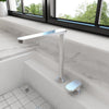 BOCCHI Baveno Move 1.75 GPM Lever Brass Kitchen Faucet, Stainless Steel, 2030 0001 SS
