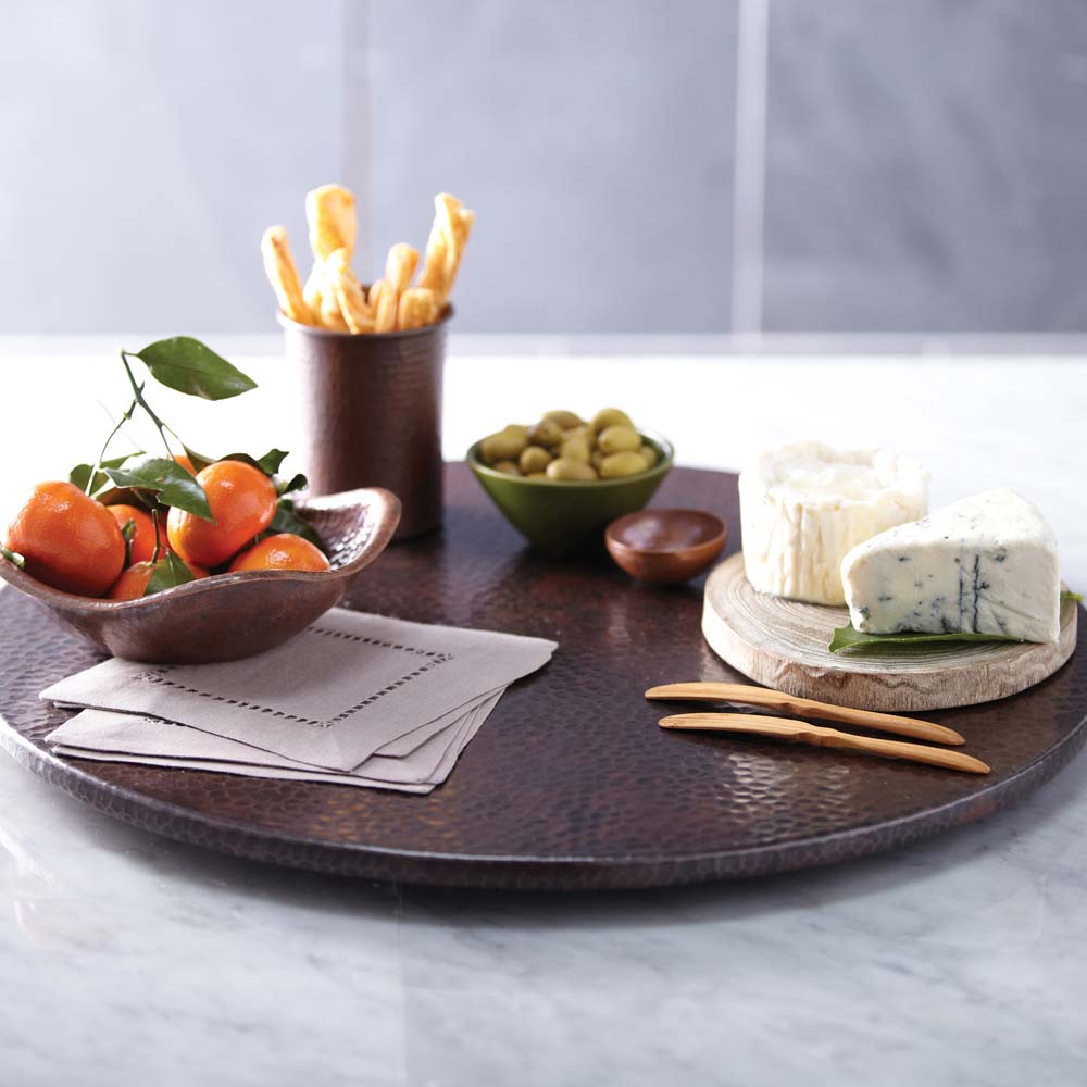 Native Trails 20" Lazy Susan in Antique Copper, CPO242