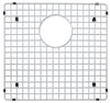 Blanco Stainless Steel Sink Grid (Precision & Precision 10 1-3/4 Bowl Left Bowl & Quatrus 518169), 223190