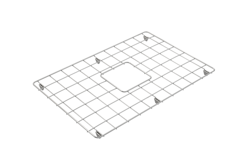 BOCCHI Stainless Steel Sink Grid for 27 in. 1356/1357 Farmhouse Apron Front Fireclay Single Bowl Kitchen Sinks, 2300 0001