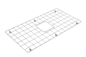 Alternate Image for BOCCHI Stainless Steel Sink Grid for 33 in. Farmhouse Apron Front Fireclay Single Bowl Kitchen Sinks, 2300 0004