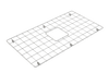 BOCCHI Stainless Steel Sink Grid for 33 in. Farmhouse Apron Front Fireclay Single Bowl Kitchen Sinks, 2300 0004