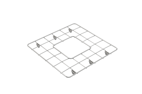 BOCCHI Stainless Steel Sink Grid for 18 in. 1359 Undermount Fireclay Single Bowl Kitchen Sinks, 2300 0009