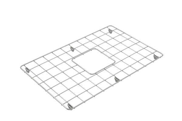 BOCCHI Stainless Steel Sink Grid for 27 in. 1360 Undermount Fireclay Single Bowl Kitchen Sinks, 2300 0010