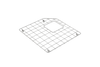 BOCCHI Stainless Steel Sink Grid for 33 in. 1506 Undermount Fireclay Double Bowl Kitchen Sinks, 2300 0042