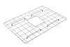 BOCCHI Stainless Steel Sink Kit Grid for 27 in. 1356/1357 Farmhouse Apron Front Fireclay Single Bowl Kitchen Sink, 2300 2001