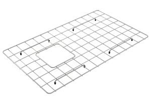 Alternate Image for BOCCHI Stainless Steel Sink Kit Grid for 30in. 1346/1347 Farmhouse Apron Front Fireclay Single Bowl Kitchen Sink, 2300 2002