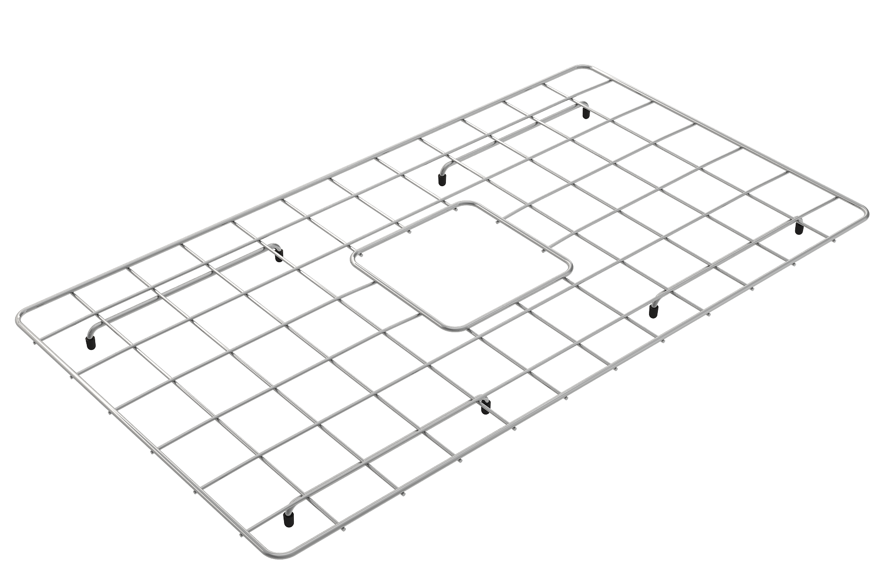 BOCCHI Stainless Steel Sink Kit Grid for 30 in. 1138/1481 Farmhouse Apron Front Fireclay Single Bowl Kitchen Sink, 2300 2015