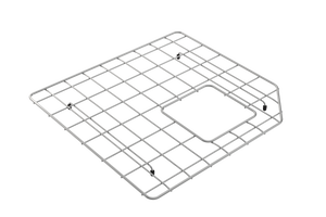 Alternate Image for BOCCHI Stainless Steel Sink Kit Grid for 33 in. 1506 Undermount Fireclay Double Bowl Kitchen Sink, 2300 2042