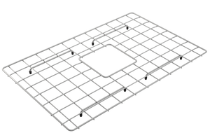 Alternate Image for BOCCHI Stainless Steel Sink Kit Grid for 27 in. 1628 Apron Front Workstation Fireclay Single Bowl Kitchen Sink, 2300 2059