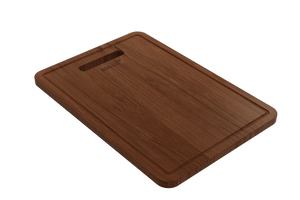 Alternate Image for BOCCHI Wooden Cutting Board for Baveno w/ Handle - Sapele Mahogany for 1633 (inner ledge), 1616 & 1618 sinks, 2320 0006