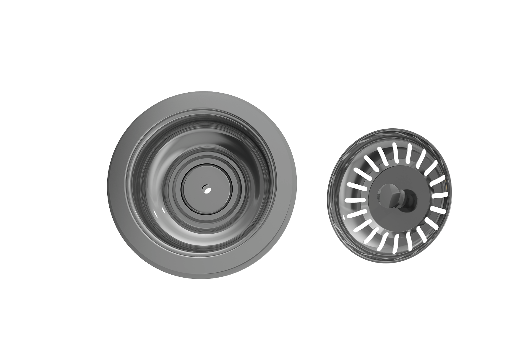 BOCCHI Nuova 34" Fireclay Retrofit Drop-In Farmhouse Sink with Accessories, 50/50 Double Bowl, Matte Gray, 1501-006-0127