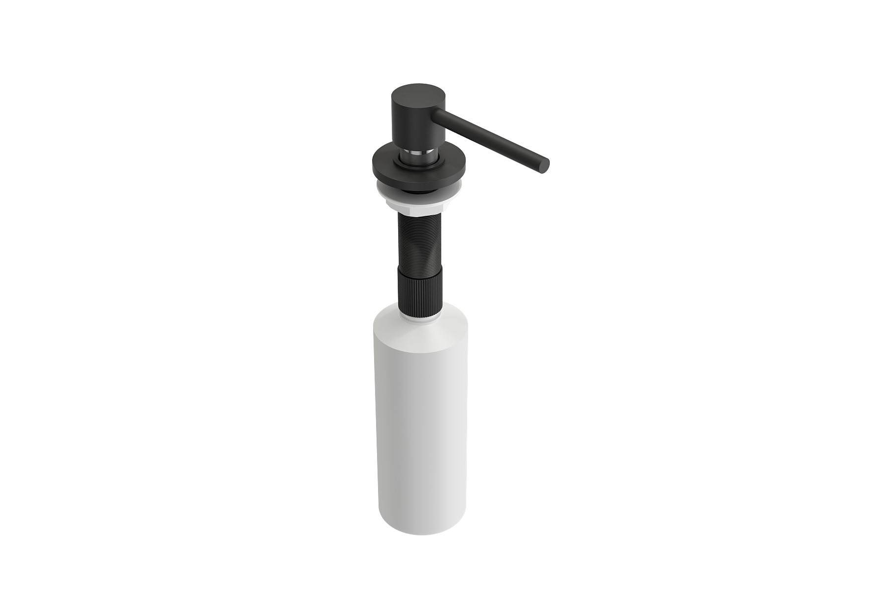 BOCCHI Baveno Kitchen Soap Dispenser Matte Black, 2340 0007 MB