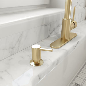 Alternate Image for BOCCHI Tronto 2.0 Kitchen Soap Dispenser in Brushed Gold, 2340 0006 BG