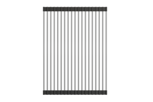 Alternate Image for BOCCHI Roller Mat, Stainless Steel with Black Edging, Fits 1616, 1618, 1633 (inner ledge), 2350 0004