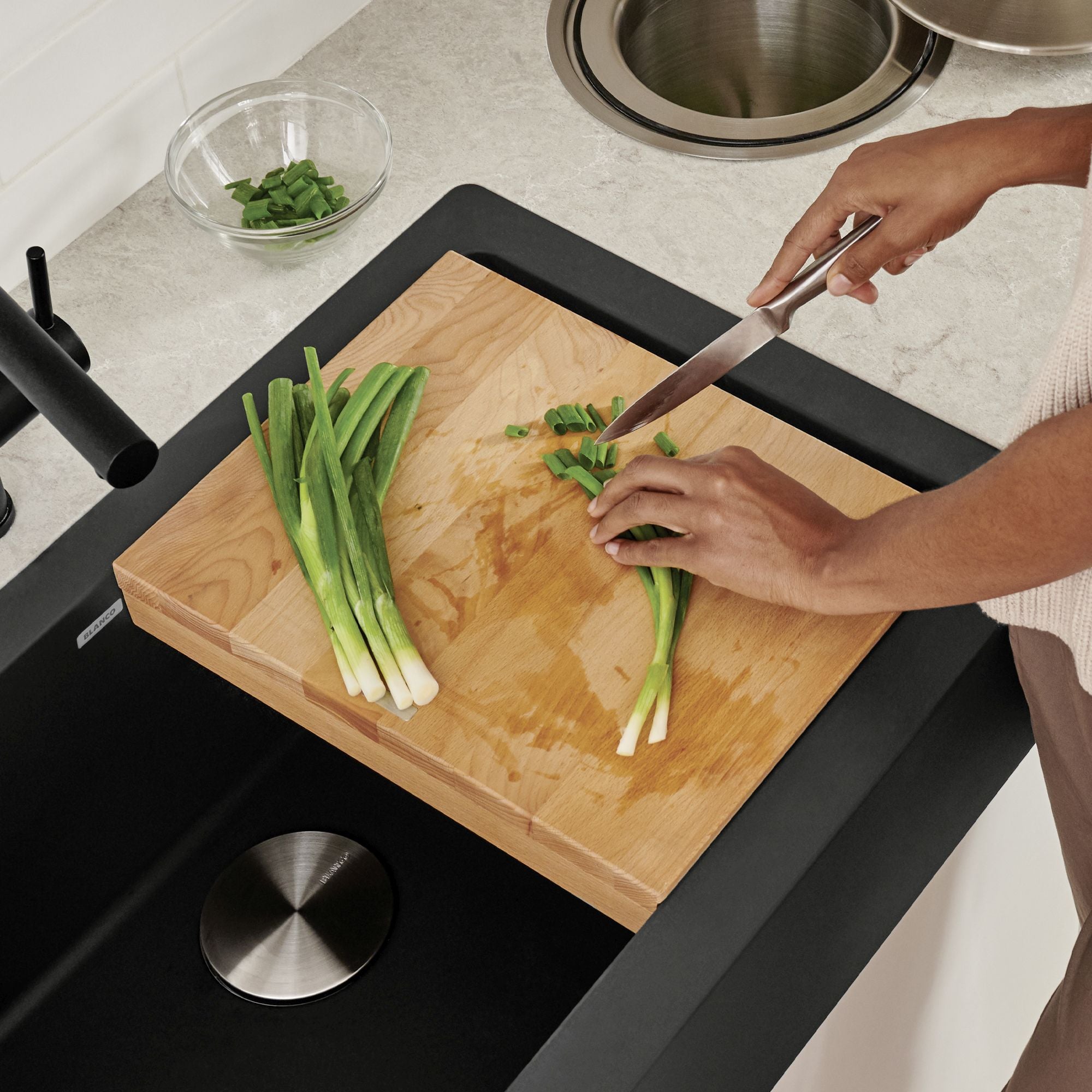 Blanco Beechwood Floating Cutting Board (Ikon 30 & 33), 235010