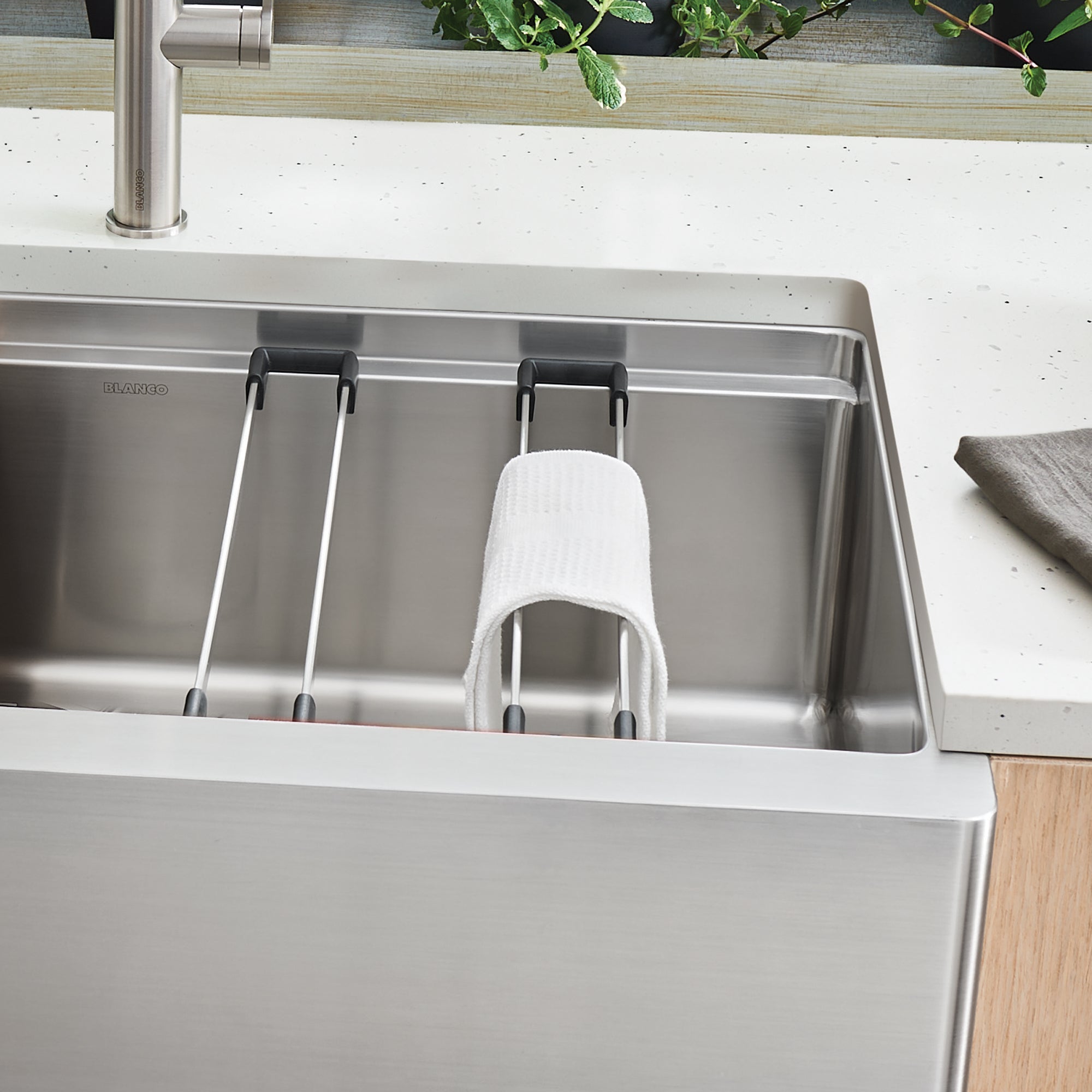 Blanco QUATRUS Ergon Sink Rails - Set of 2, 235906