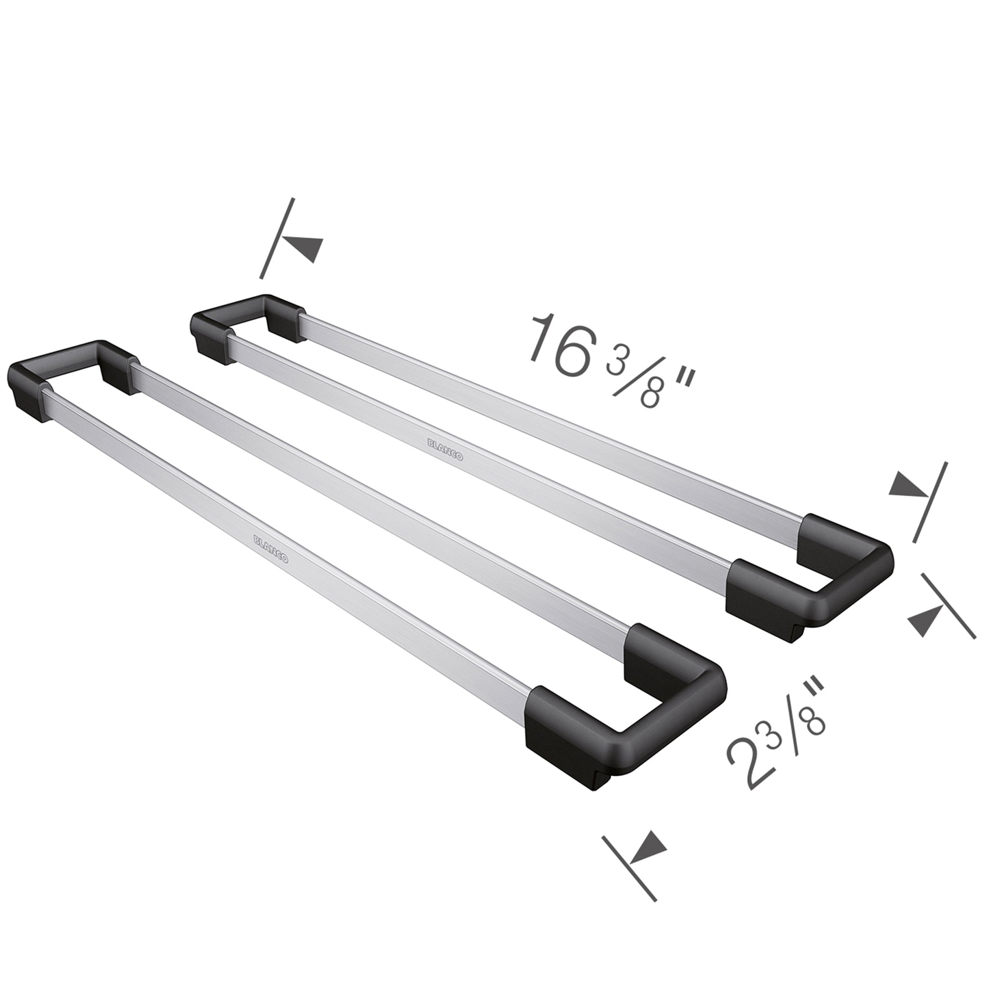 Blanco QUATRUS Ergon Sink Rails - Set of 2, 235906