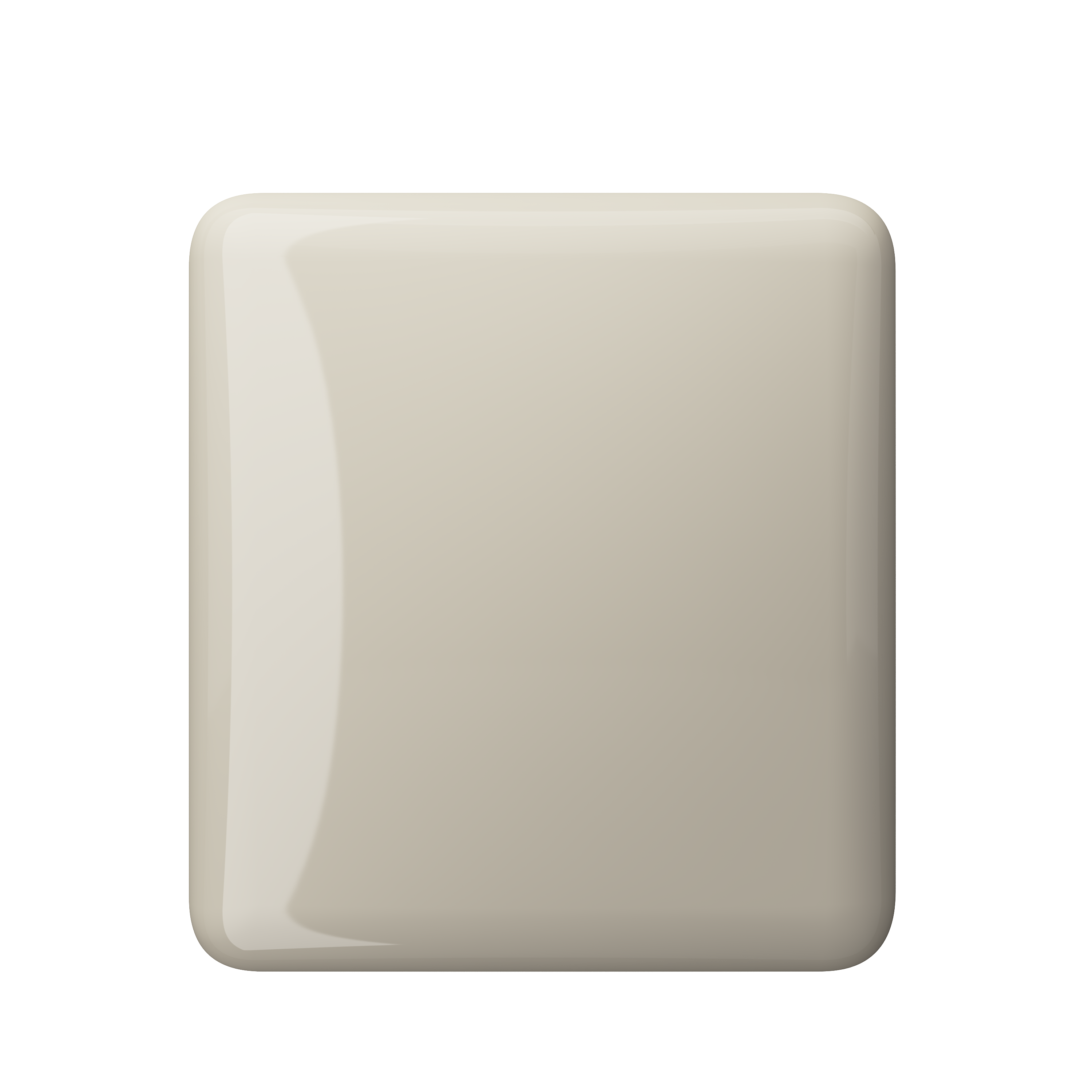 BOCCHI Porcelain Touch-Up Glaze, Biscuit, 2360 0014