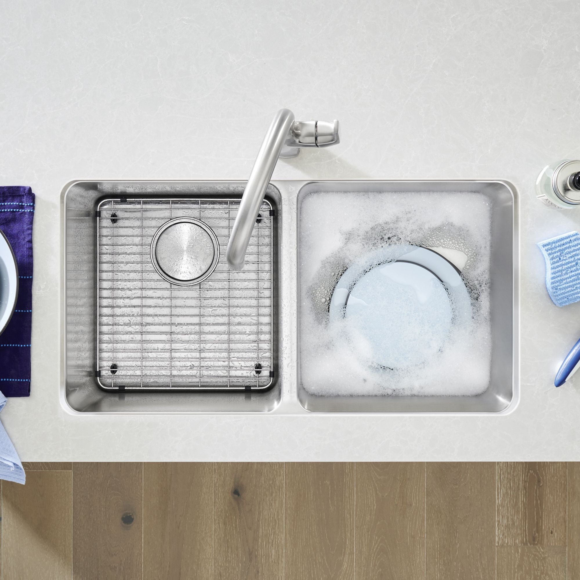 Blanco Stainless Steel Sink Grid (Formera Equal Double), 237143
