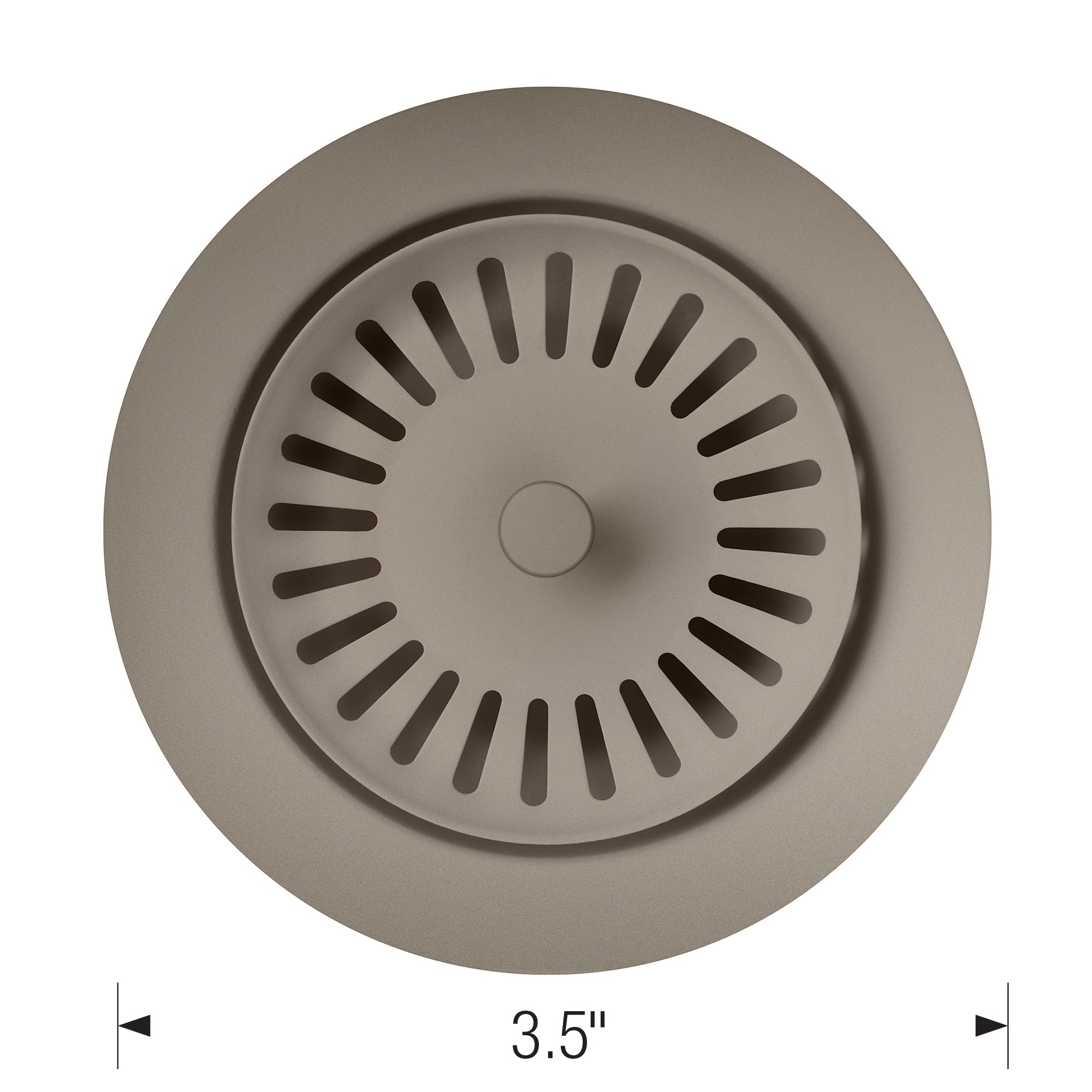 Blanco Metal Basket Strainer Drain Assembly - Truffle, 240322