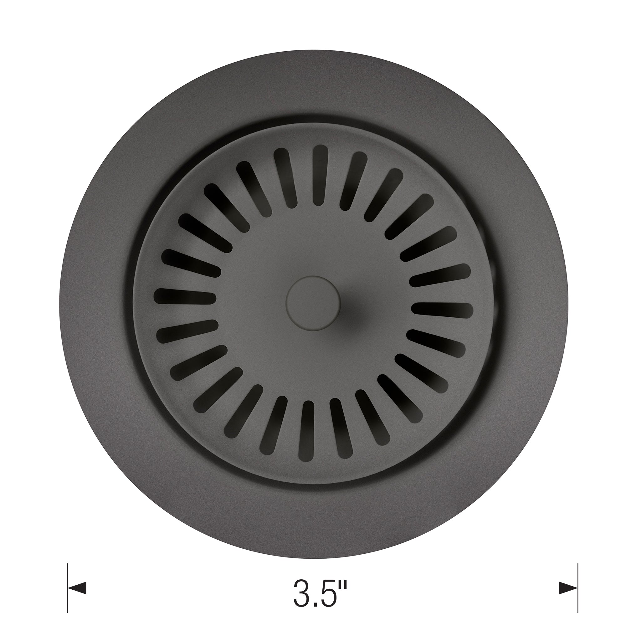 Blanco Metal Basket Strainer Drain Assembly - Cinder, 240324