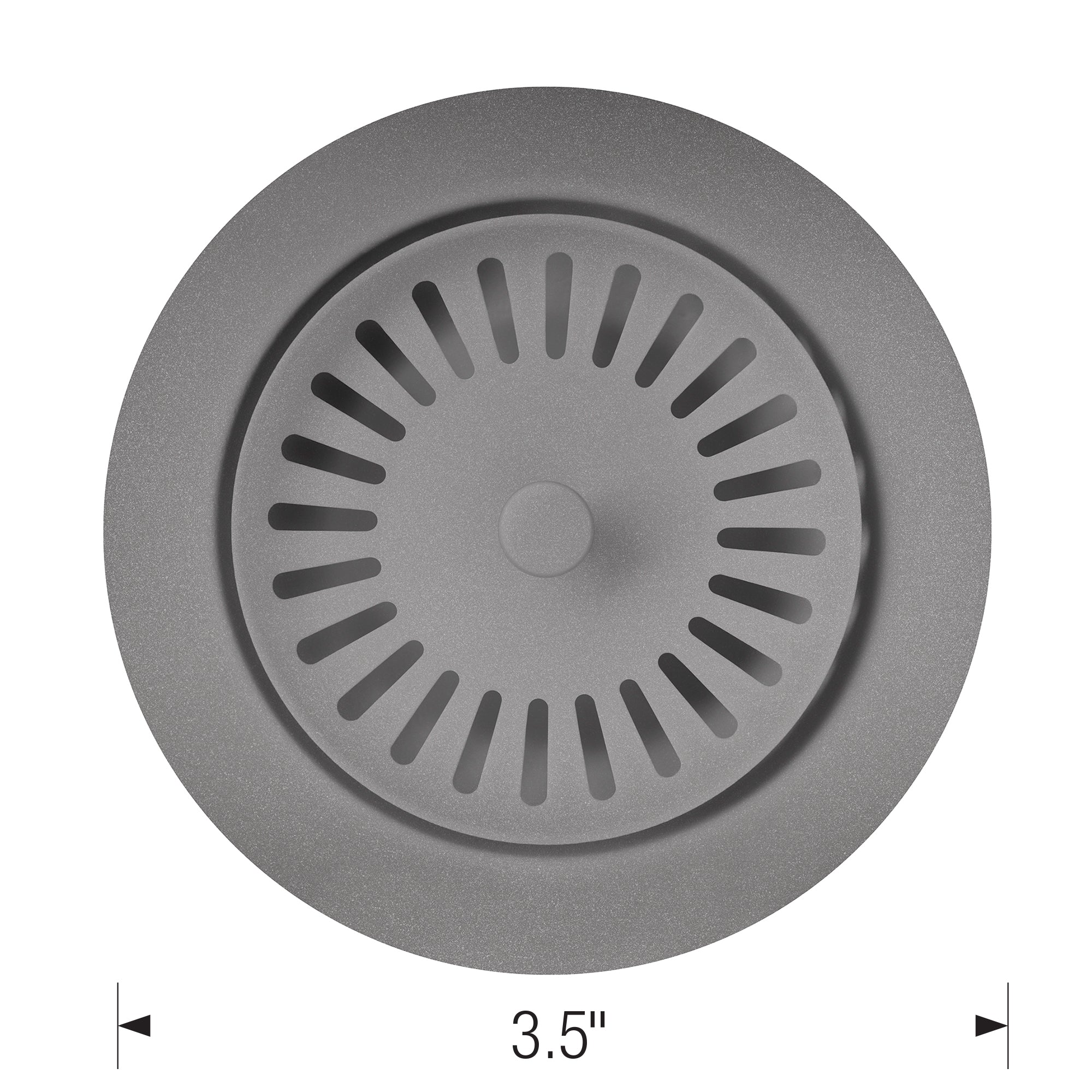 Blanco Metal Basket Strainer Drain Assembly - Metallic Gray, 240325