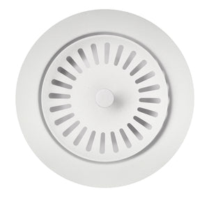 Alternate Image for Blanco Decorative Metal Disposal Flange Drain - White, 240328