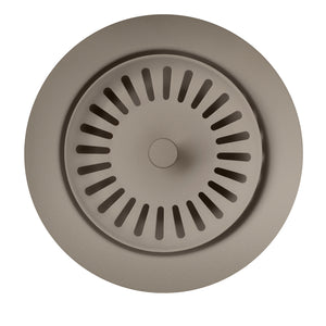Alternate Image for Blanco Decorative Metal Disposal Flange Drain - Truffle, 240332