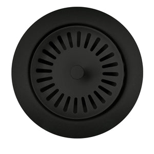 Alternate Image for Blanco Decorative Metal Disposal Flange Drain - Coal Black, 240339