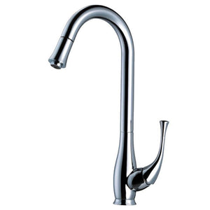 Alternate Image for Dawn 17" 1.8 GPM Pull Out Kitchen Faucet, Chrome, AB50 3084C