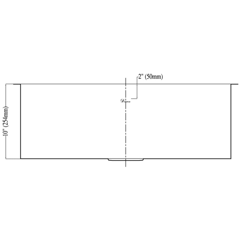 Dawn 30" Stainless Steel Undermount Kitchen Sink, DSQ2816 - The Sink Boutique