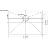 Dawn 26" Stainless Steel Undermount Kitchen Sink, DSQ241607 - The Sink Boutique