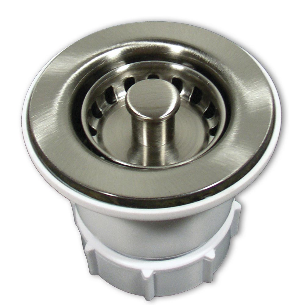 Native Trails 2" Jr. Strainer in Brushed Nickel, DR220-BN