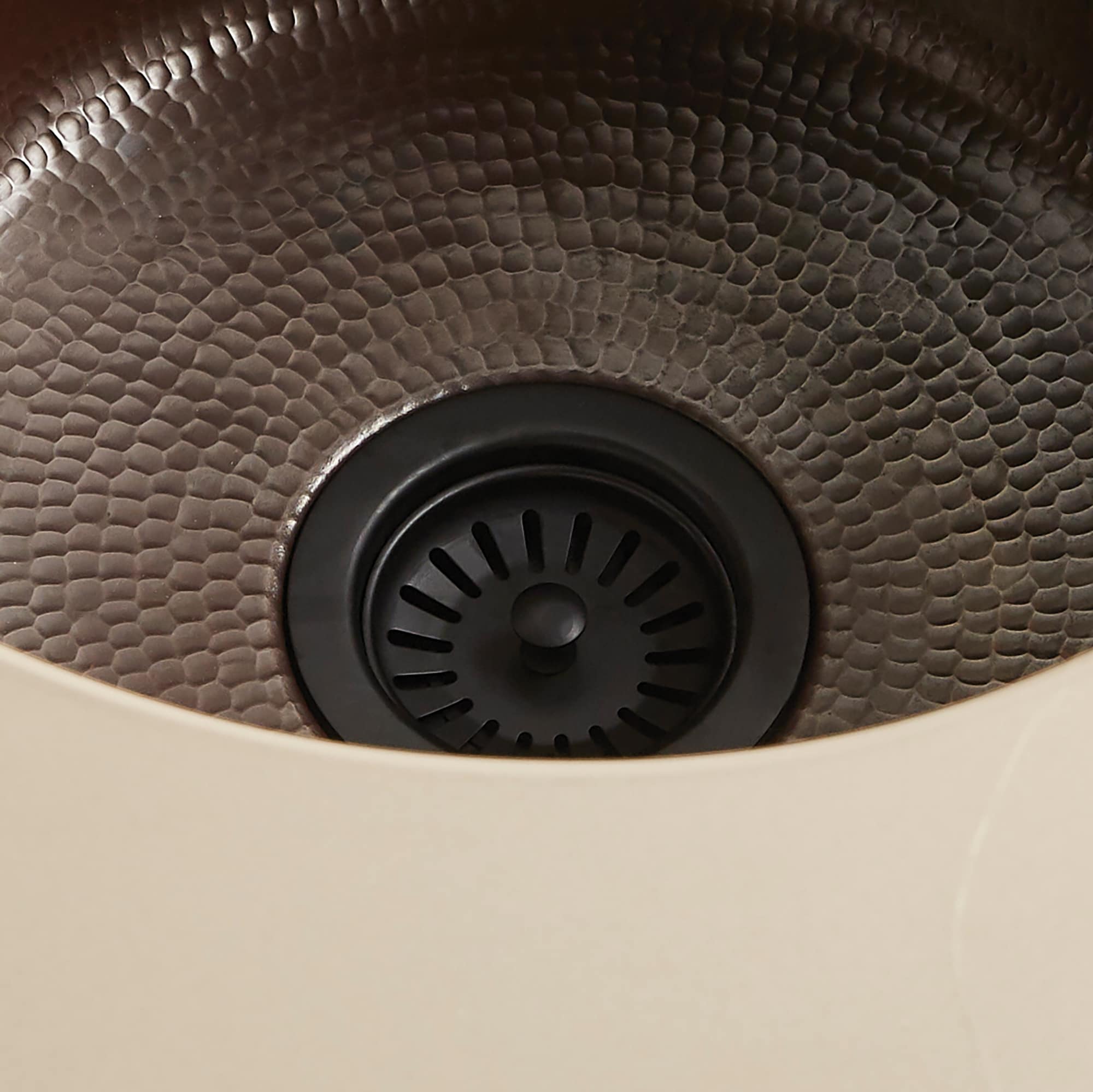 Native Trails 3.5" Basket Strainer in Matte Black, DR320-MB