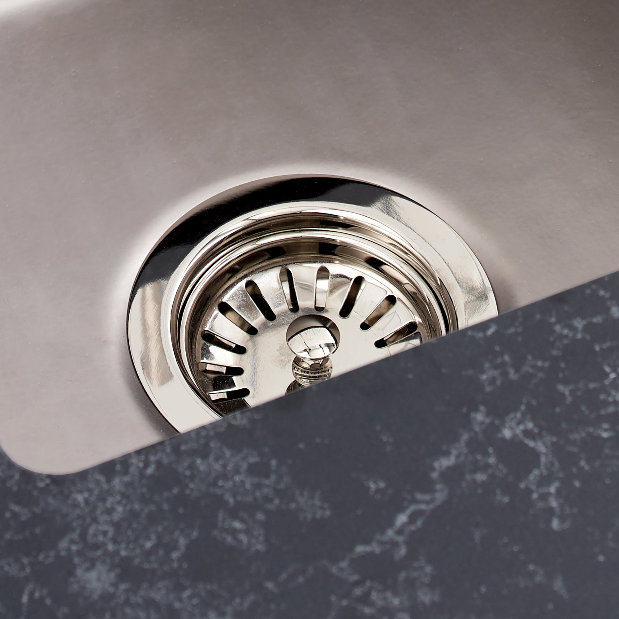 Native Trails 3.5" Basket Strainer in Polished Nickel, DR320-PN
