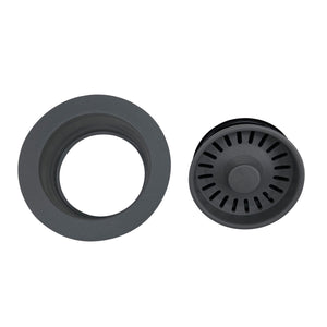 Alternate Image for Nantucket Sinks Titanium Disposal Trim Drain For Granite Composite Sinks, 3.5DF-GCTI