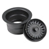 Nantucket Sinks Nantucket Sink 3.5 Inch Extended Flange Disposal Kitchen Drain in Matte Black, 3.5EDF-MBL