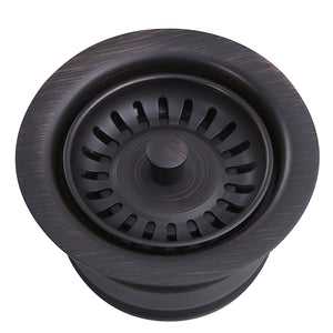 Alternate Image for Nantucket Sink 3.5 Inch Extended Flange Disposal Kitchen Drain Brushed Oil Rubbed Bronze 3.5EDF-ORB