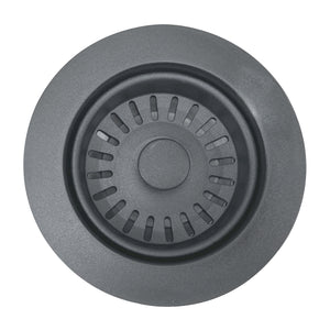 Alternate Image for Nantucket Sinks Basket Strainer Kitchen Drain For Granite Composite Sinks - Titanium, 3.5KD-GCTI