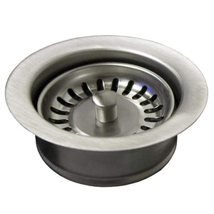 Alternate Image for Native Trails 3.5" Disposer Trim w/Basket Strainer in Brushed Nickel, DR340-BN