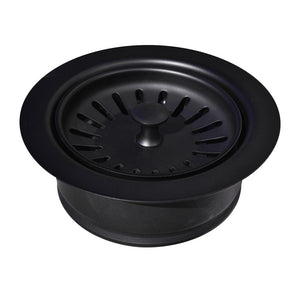 Alternate Image for Native Trails 3.5" Disposer Trim w/Basket Strainer in Matte Black, DR340-MB