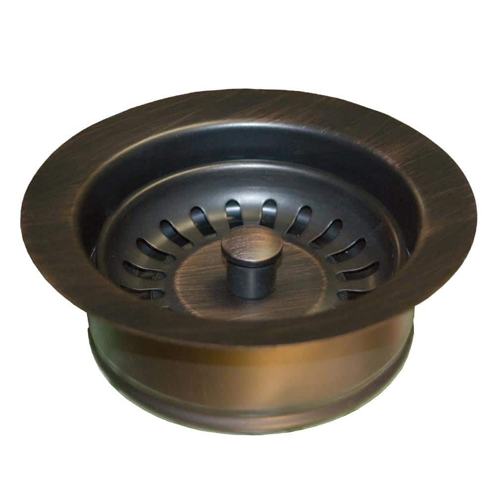 Native Trails 3.5" Disposer Trim w/Basket Strainer in Oil Rubbed Bronze, DR340-ORB