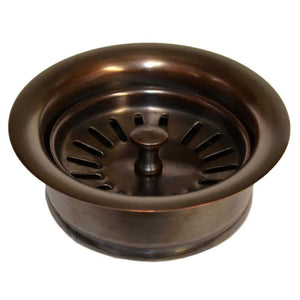 Alternate Image for Native Trails 3.5" Disposer Trim w/Basket Strainer in Solid Copper, DR340-SC