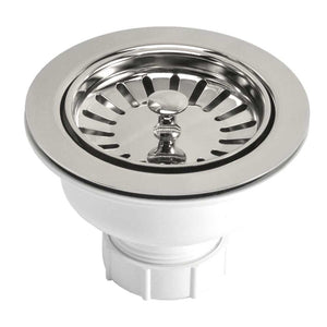 Alternate Image for Native Trails 3.5" Basket Strainer in Polished Nickel, DR320-PN