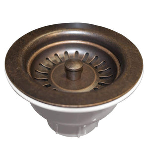 Alternate Image for Native Trails 3.5" Basket Strainer in Weathered Copper, DR320-WC