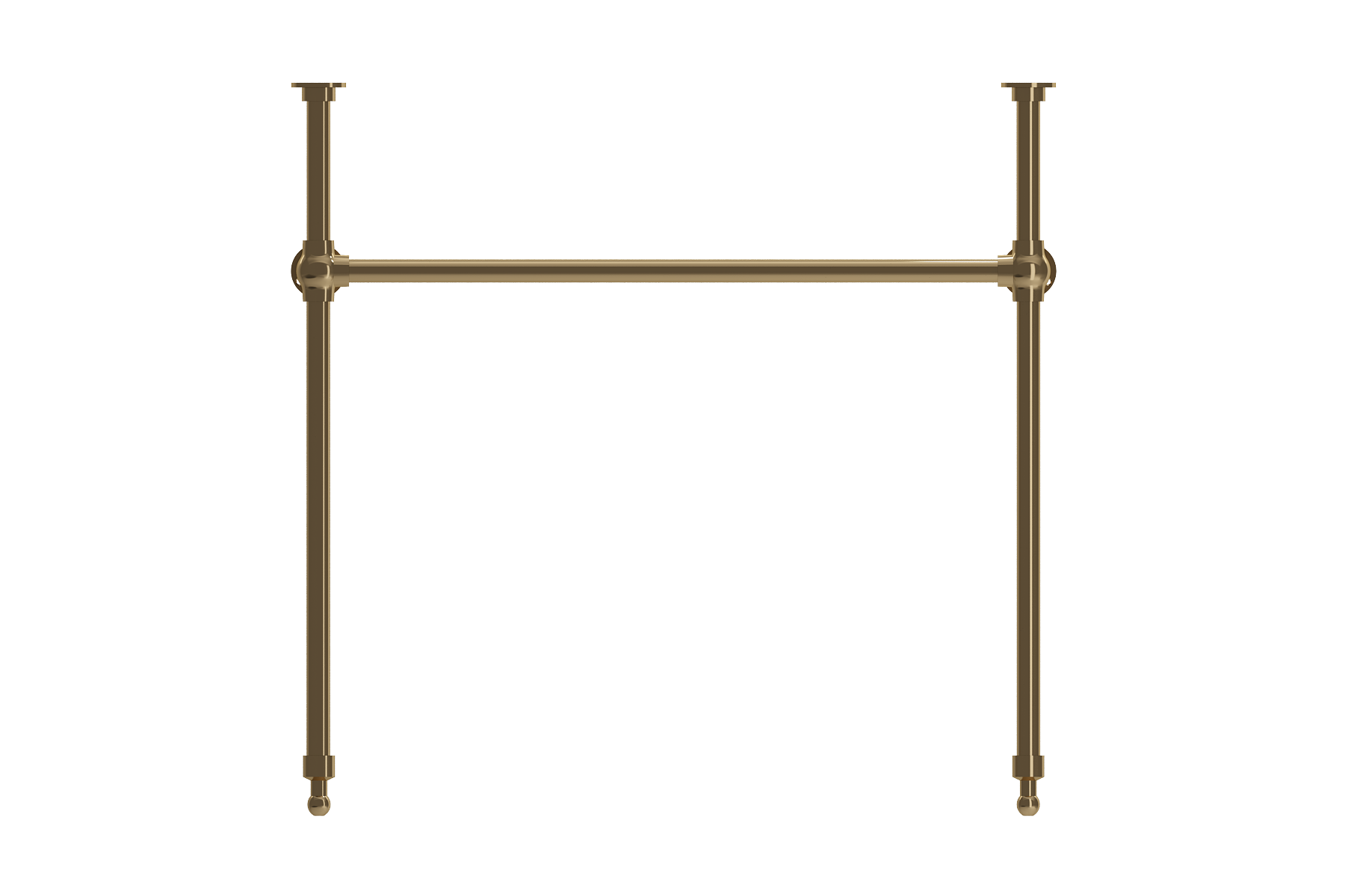 BOCCHI Metal Console Leg Set in Matte Gold, 3930 0001G