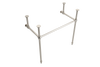 BOCCHI Metal Console Leg Set in Brushed Nickel, 3930 0001S