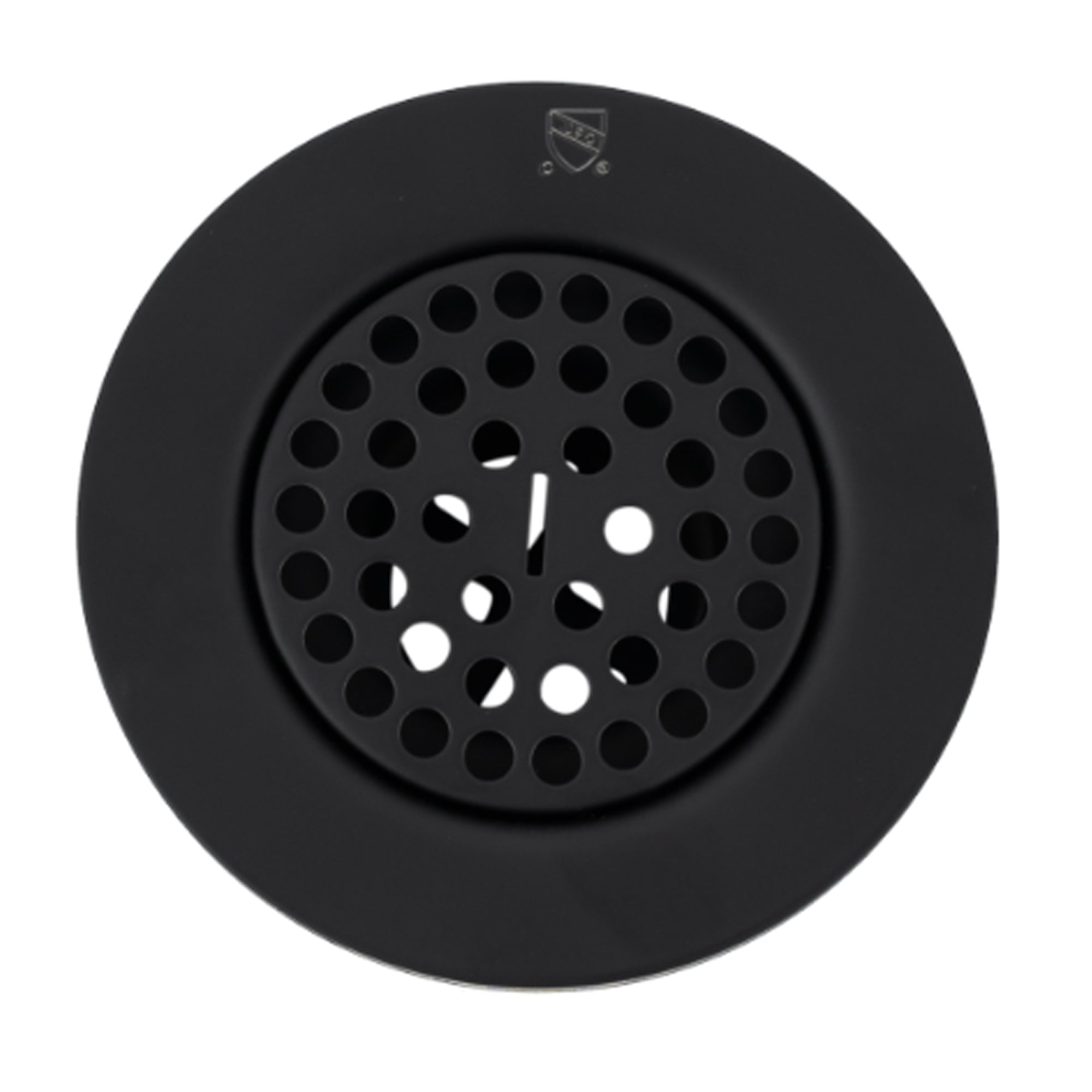 Nantucket Sinks 3 inch Utility Sink Grid Drain Matte Black, 3CHGRMBL