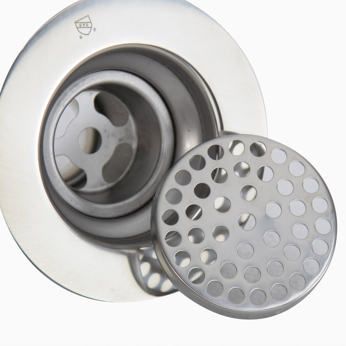 Nantucket Sinks 3" Utility Sink Grid Drain 3CHGR - The Sink Boutique